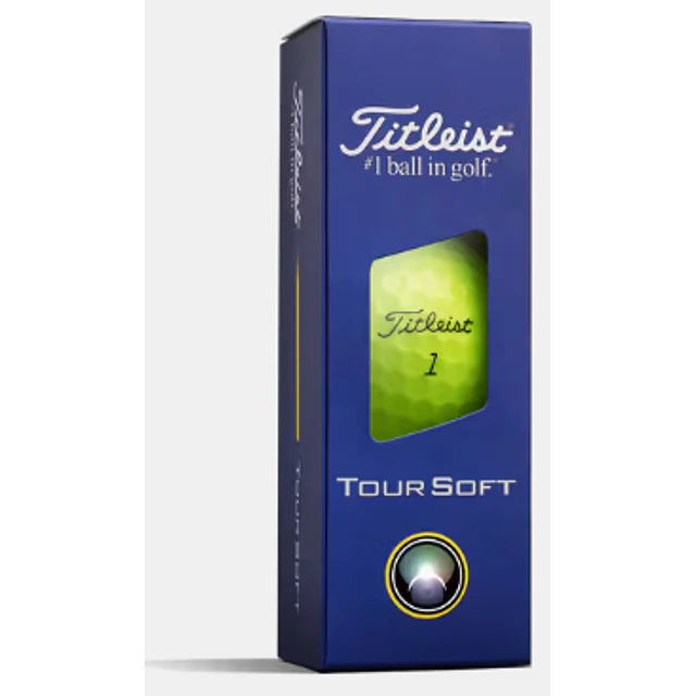 Docena de Pelota Titleist Tour Soft Amarilla