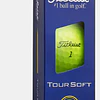 Docena de Pelota Titleist Tour Soft Amarilla