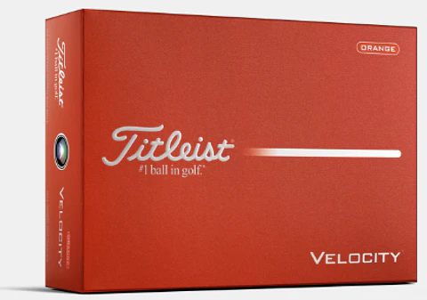 Titleist Velocity Matte Orange