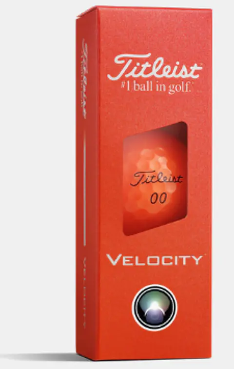 Titleist Velocity Matte Orange