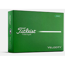 Docena de Pelota Titleist Velocity Verde Matte