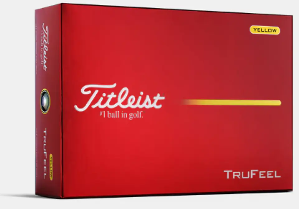 Docena Titleist TruFeel Amarilla  1