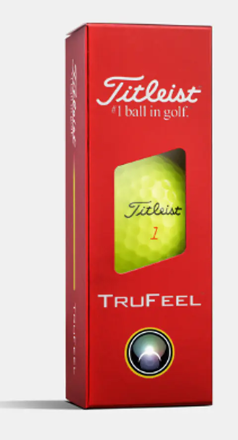Docena Titleist TruFeel Amarilla 