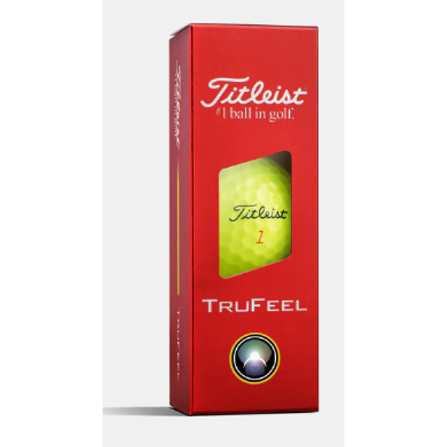 Docena Titleist TruFeel Amarilla 