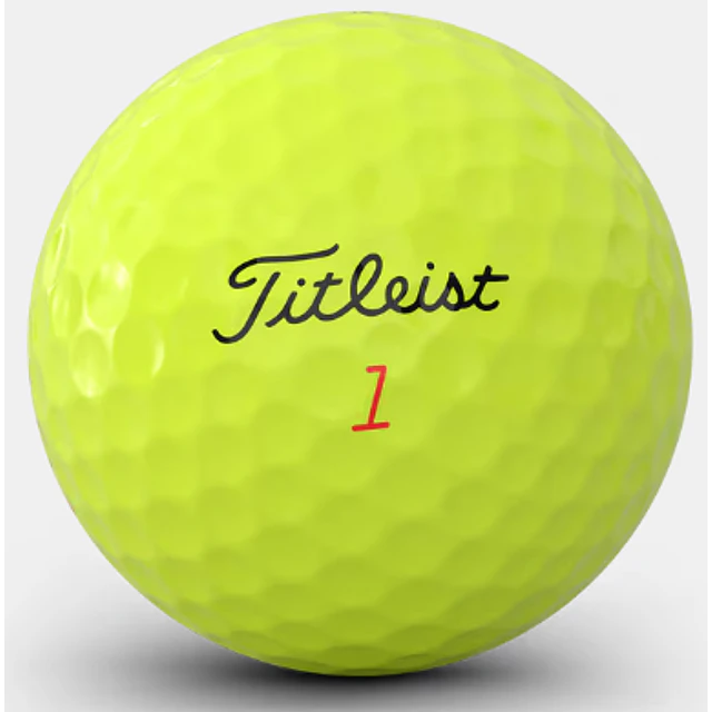 Docena Titleist TruFeel Amarilla 