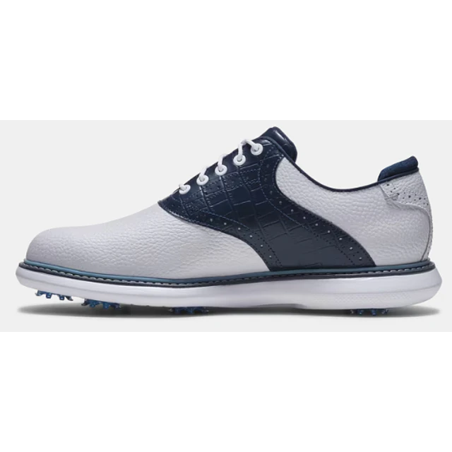 Zapato Footjoy Hombre Traditions Blanco/Azul