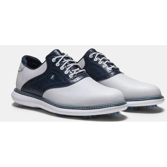 Zapato Footjoy Hombre Traditions Blanco/Azul