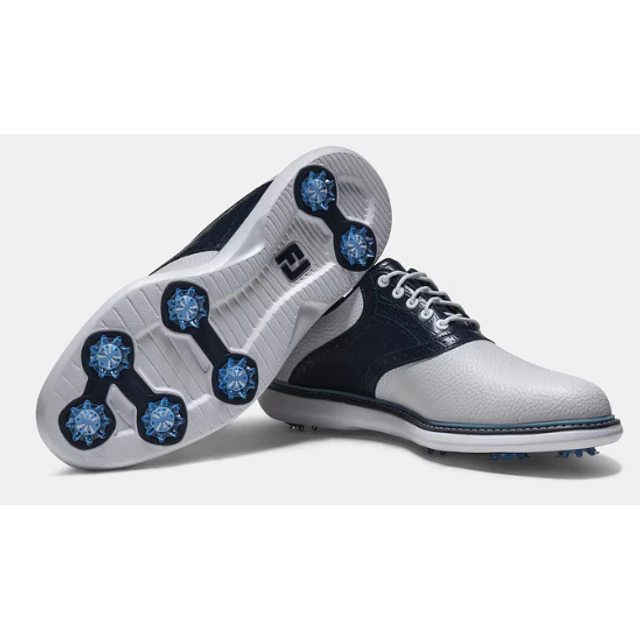 Zapato Footjoy Hombre Traditions Blanco/Azul