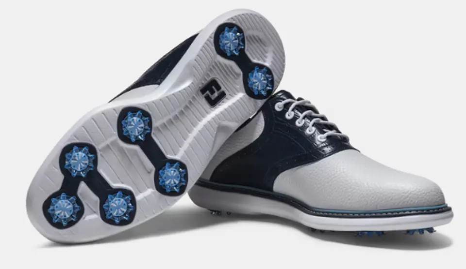 Zapato Footjoy Hombre Traditions Blanco/Azul 5