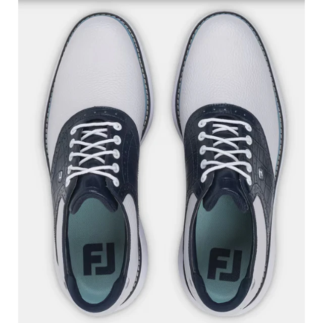 Zapato Footjoy Hombre Traditions Blanco/Azul