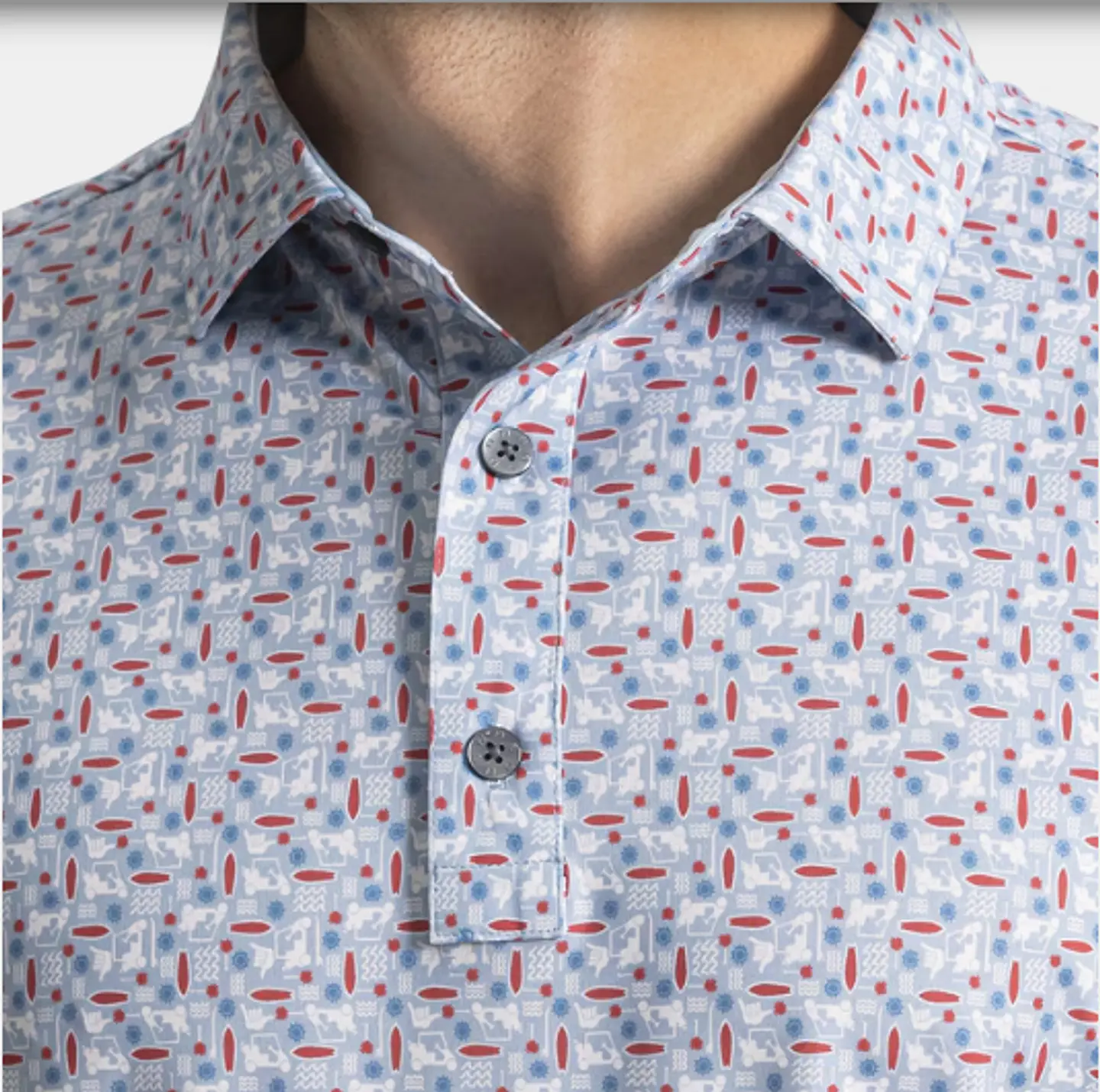 Polera FootJoy Surfs Up Lisle 3