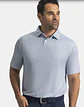 Polera Footjoy Floral Mark Lisle Azul/Blanco - Miniatura 2