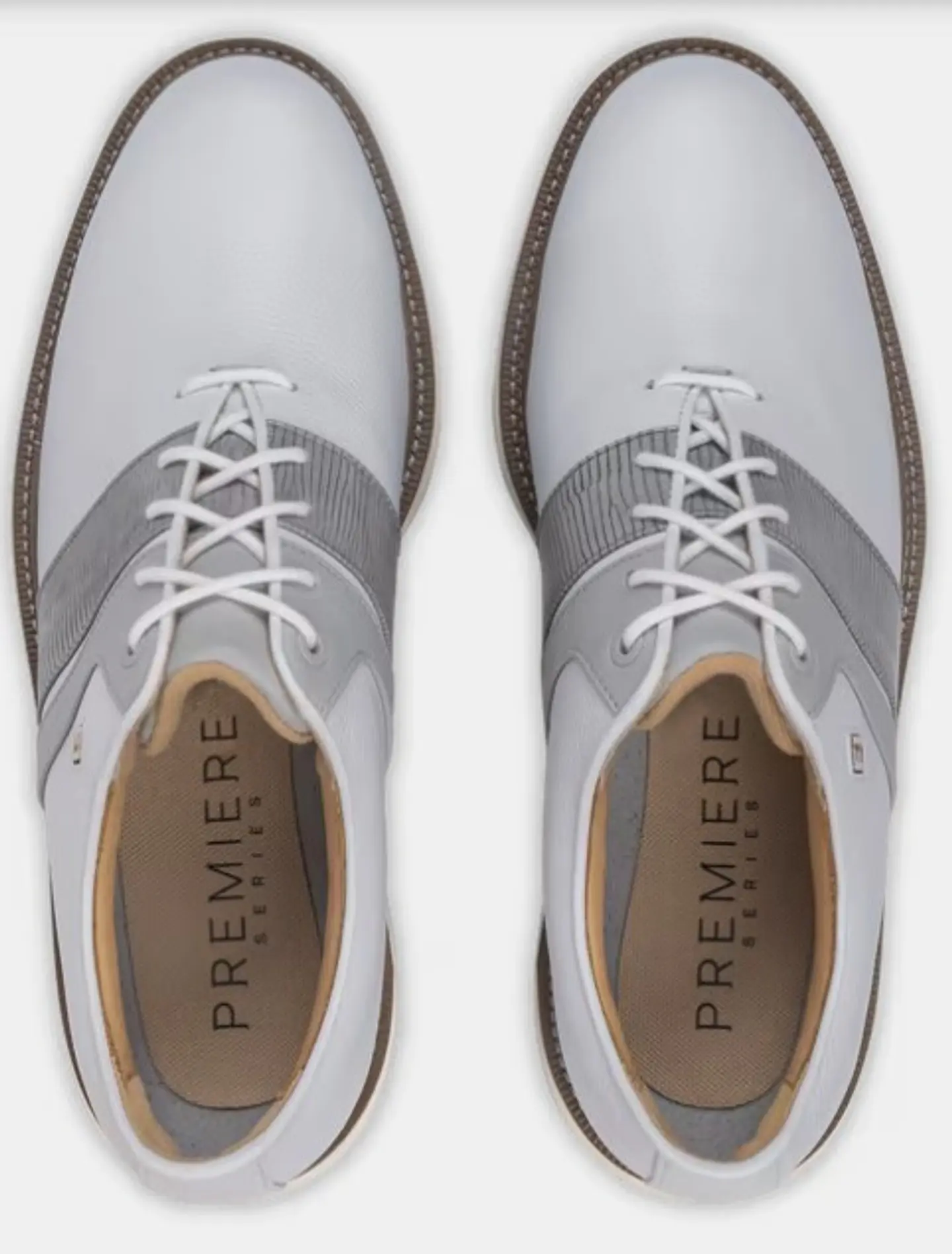 Zapato Footjoy Premiere Blanco/Gris/Gunmetal 6