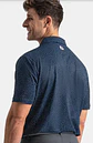 Polera de Pique con puntos dispersos Azul  - Miniatura 3