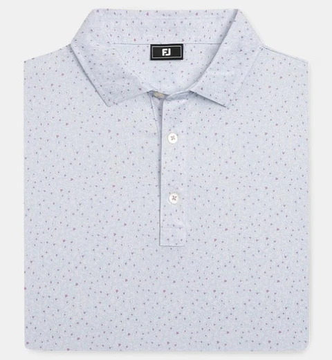 Polera Floral de lineas 