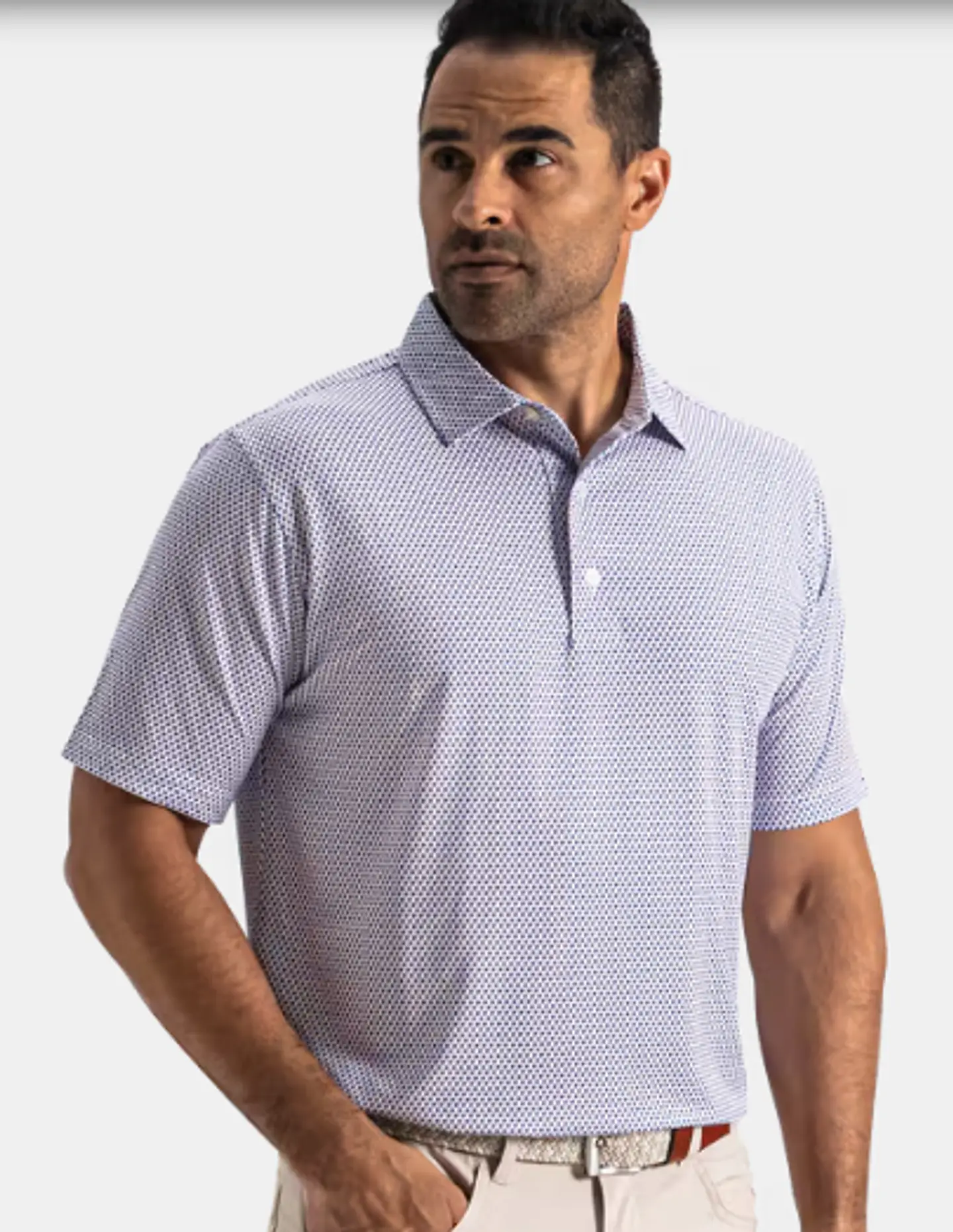 Polera de bandera blanco/azul/melocoton 2