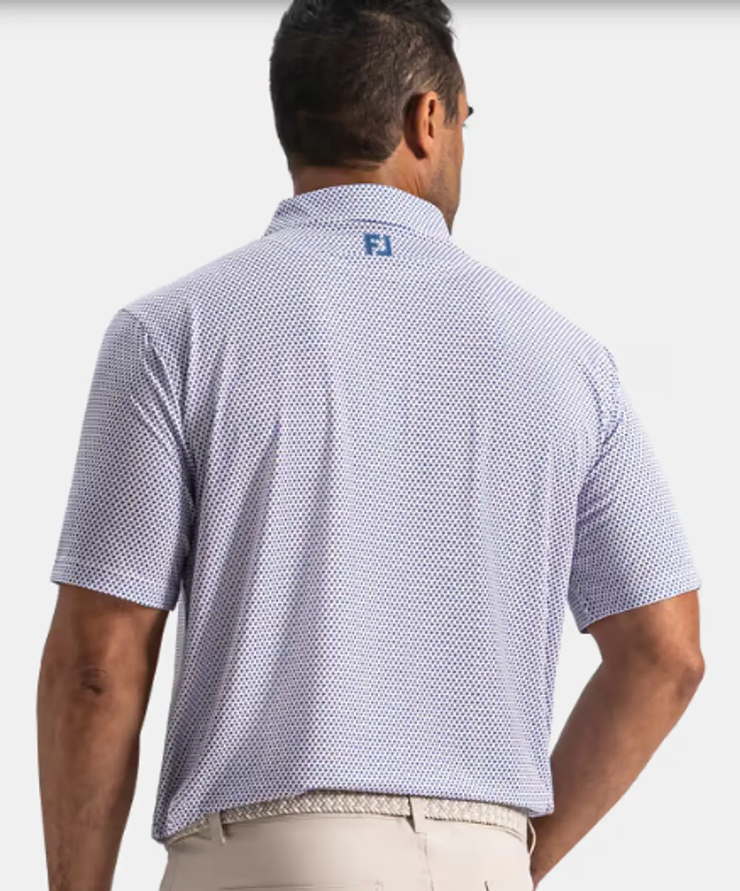 Polera de bandera blanco/azul/melocoton 3