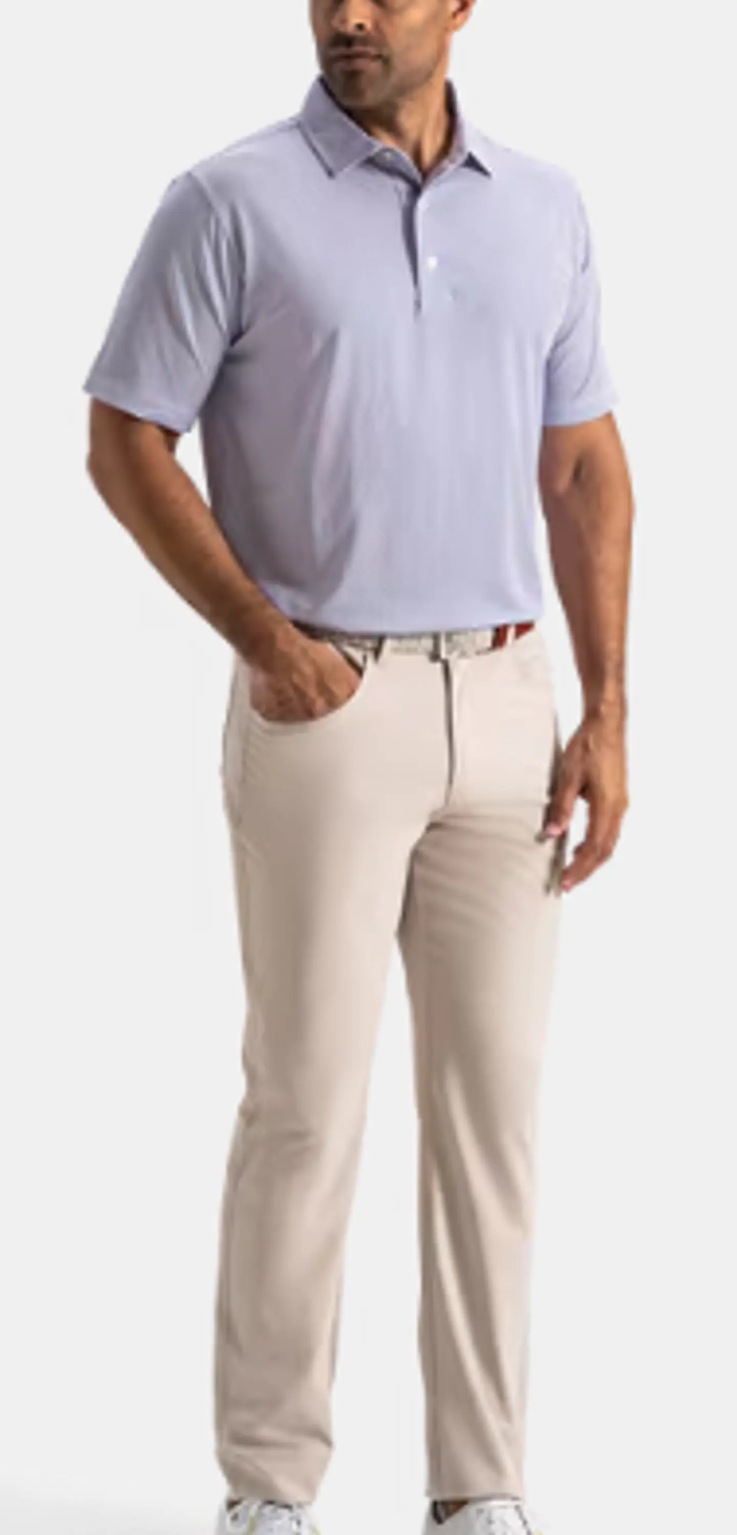 Polera de bandera blanco/azul/melocoton 4