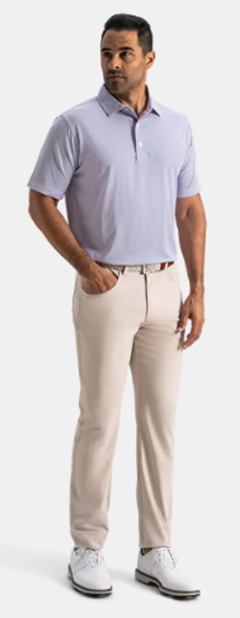 Polera de bandera blanco/azul/melocoton 4