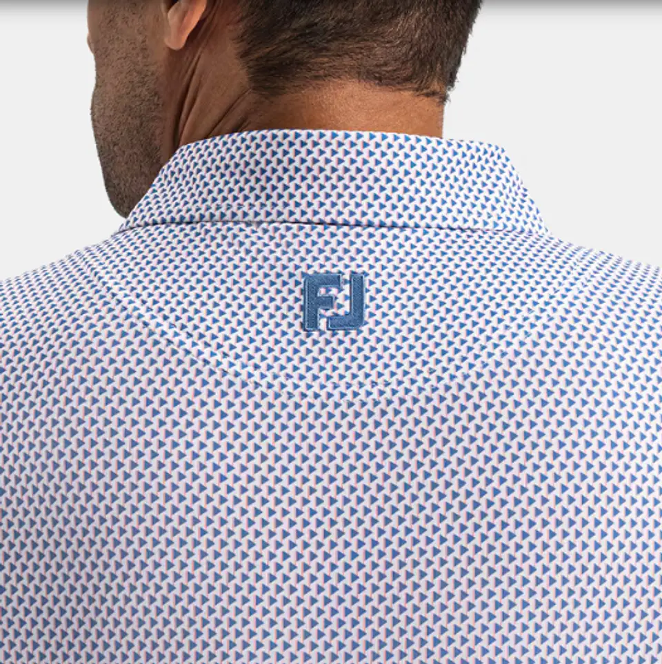 Polera de bandera blanco/azul/melocoton 5