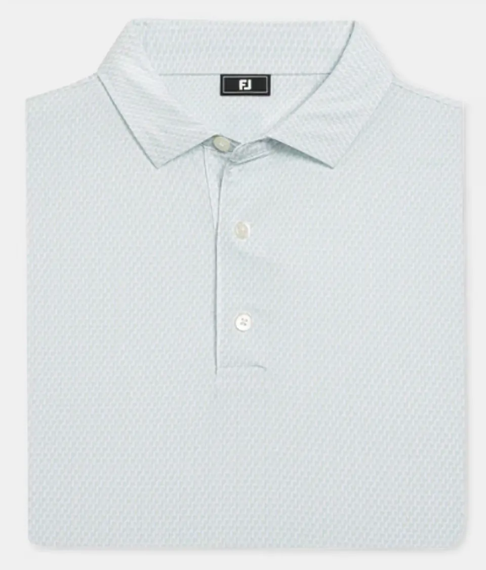 Polera de bandera blanco/verde/ brisa azul 1