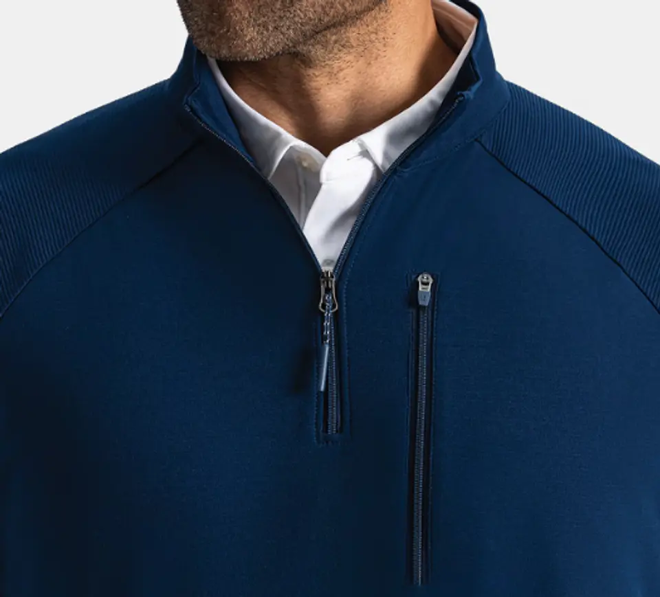 Poleron Ottoman Mid-Layer Azul 5