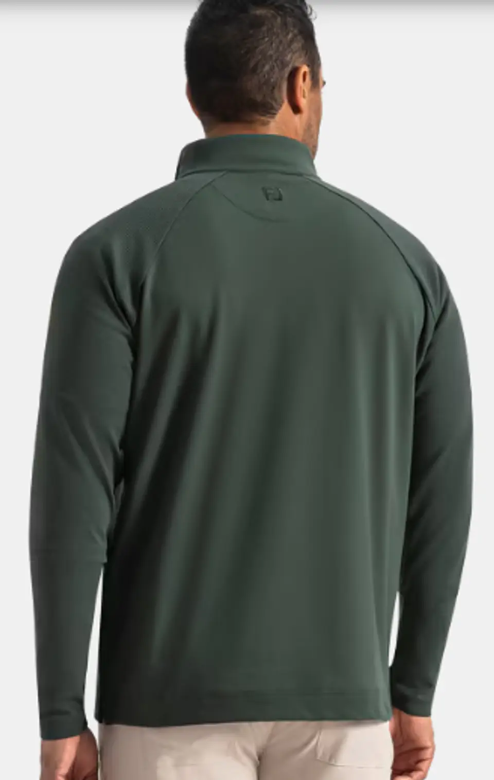 Poleron Ottoman Mid-Layer Verde  3