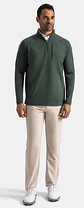Poleron Ottoman Mid-Layer Verde  - Miniatura 4
