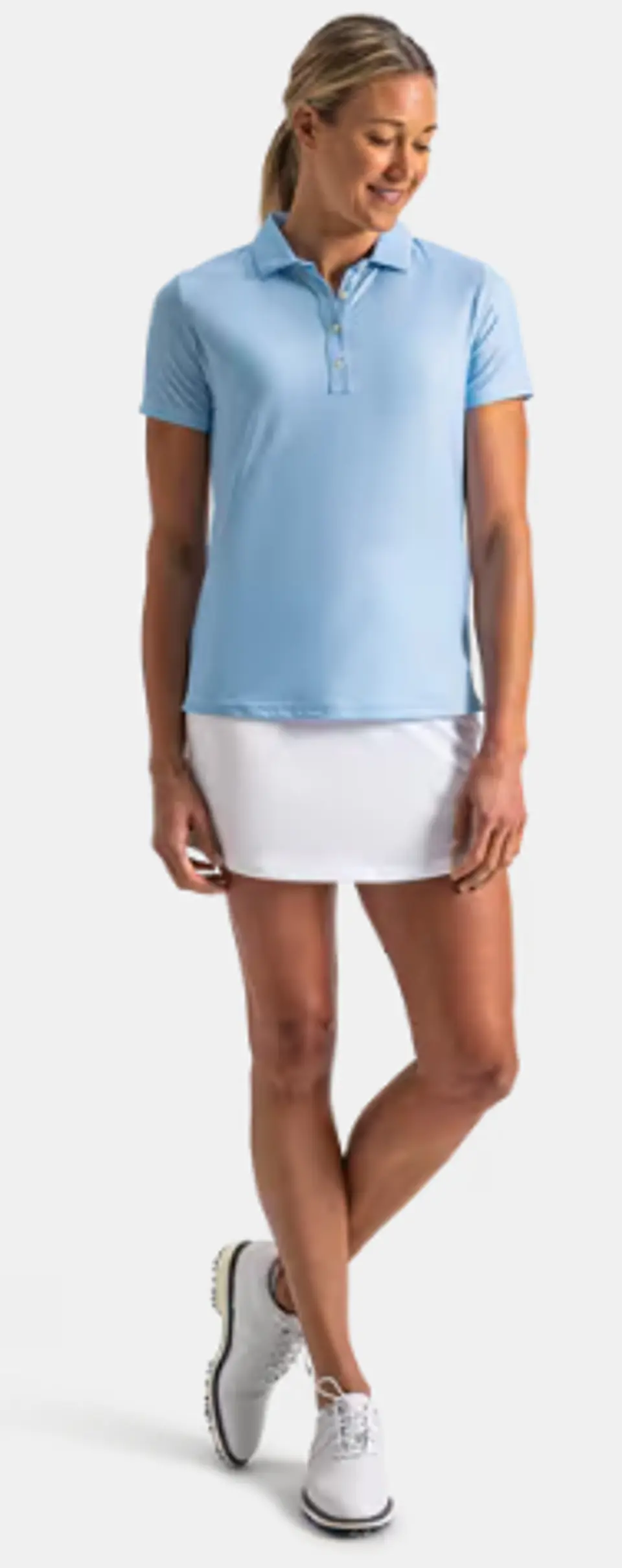 Polera de Mujer Tee Time Celeste  3