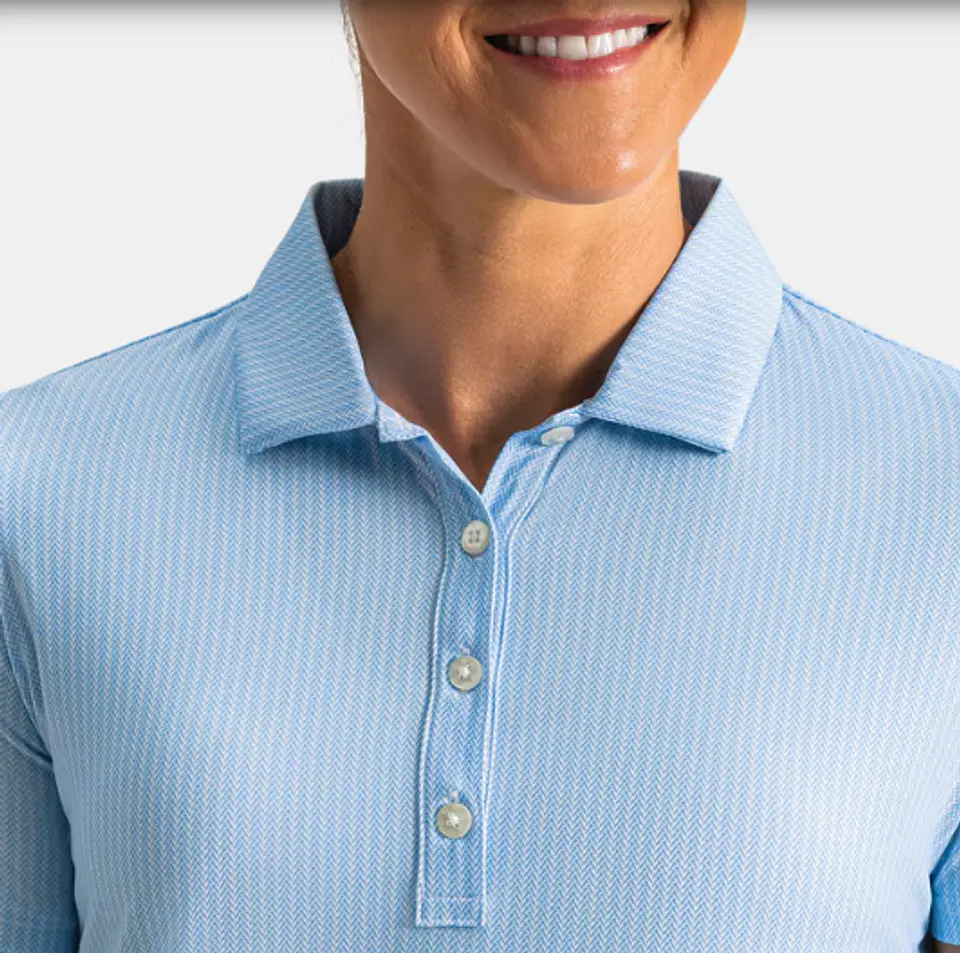 Polera de Mujer Tee Time Celeste  4