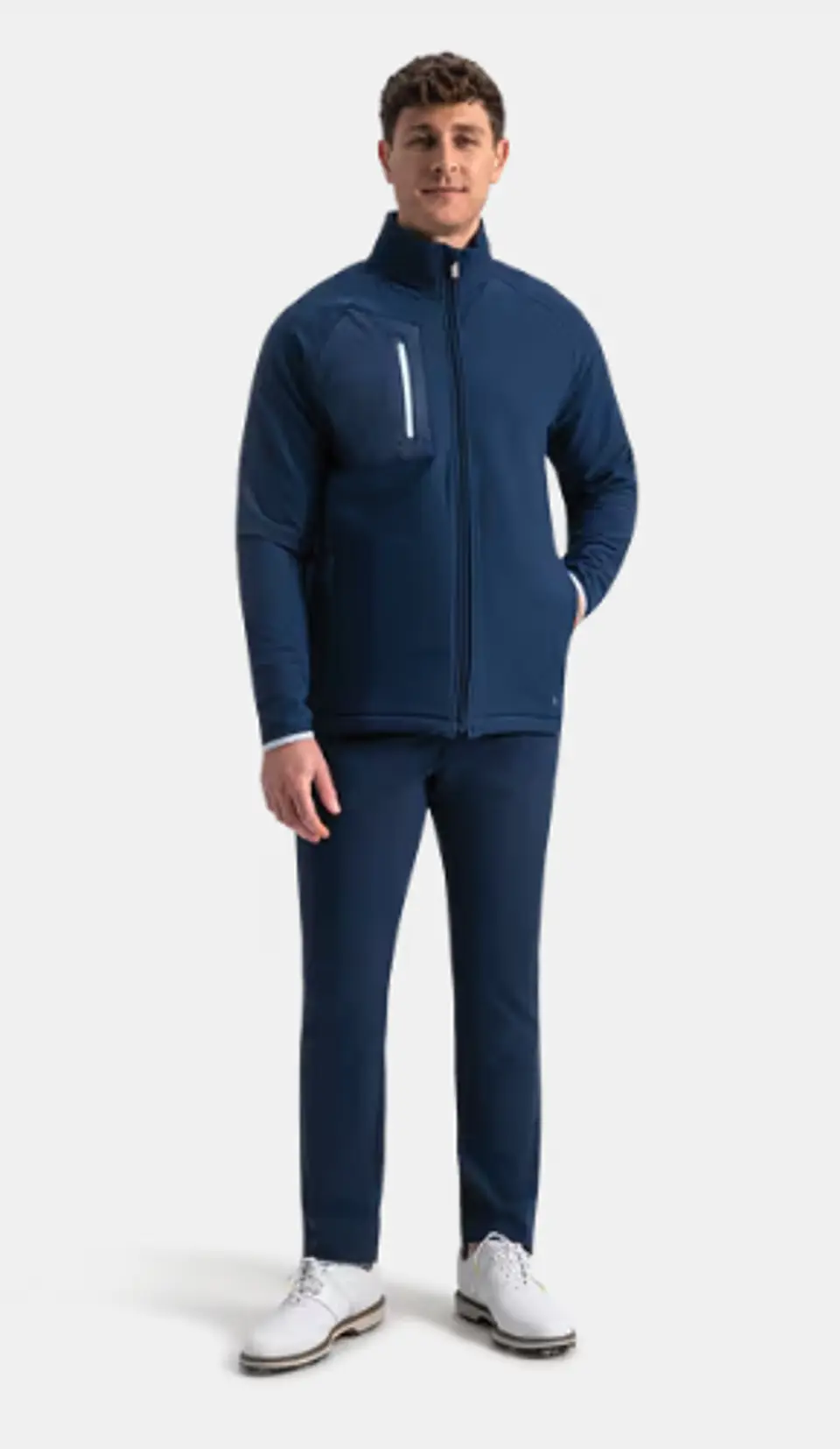 Chaqueta Thermoseries Jacquard Navy 3