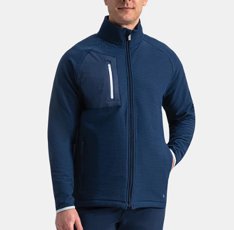 Chaqueta Thermoseries Jacquard Navy