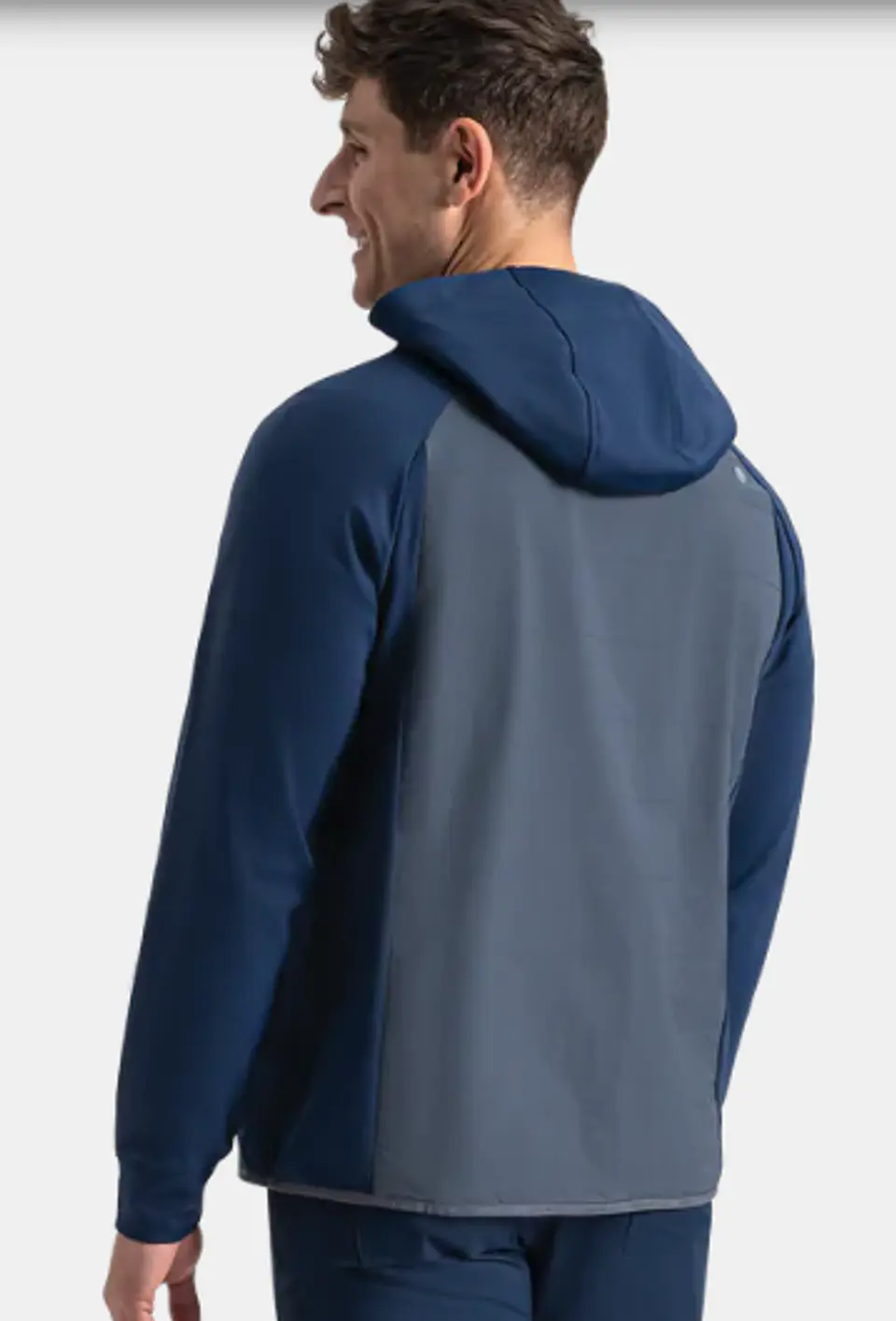 ThermoSeries Hoodie Azul/ Gris 3