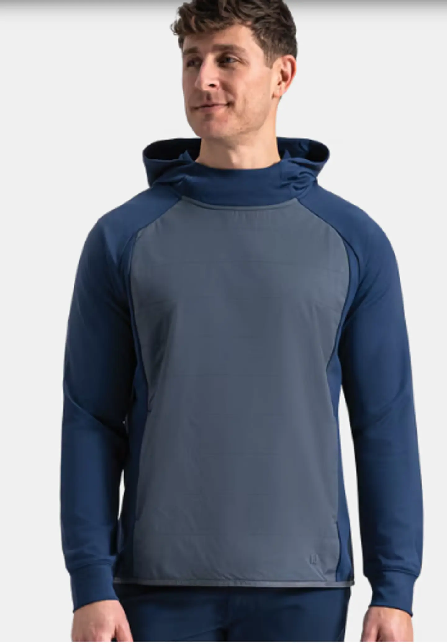 ThermoSeries Hoodie Azul/ Gris 1