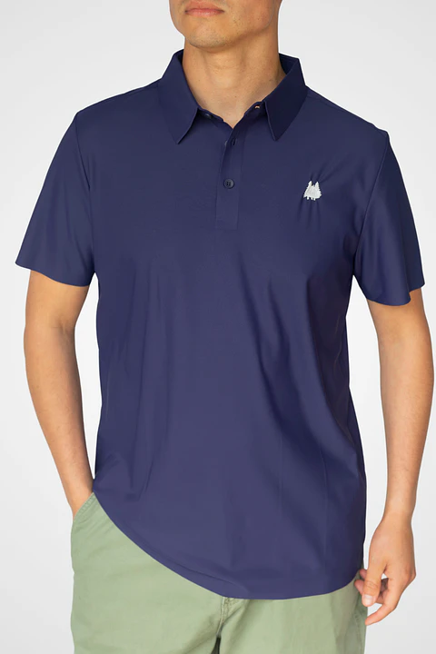 Polera de golf CoolDry con cuello – Hombre