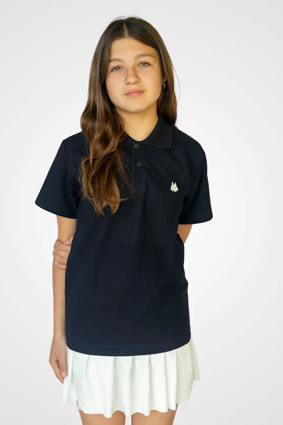 Polera golf de algodón niño piqué - Unisex 2