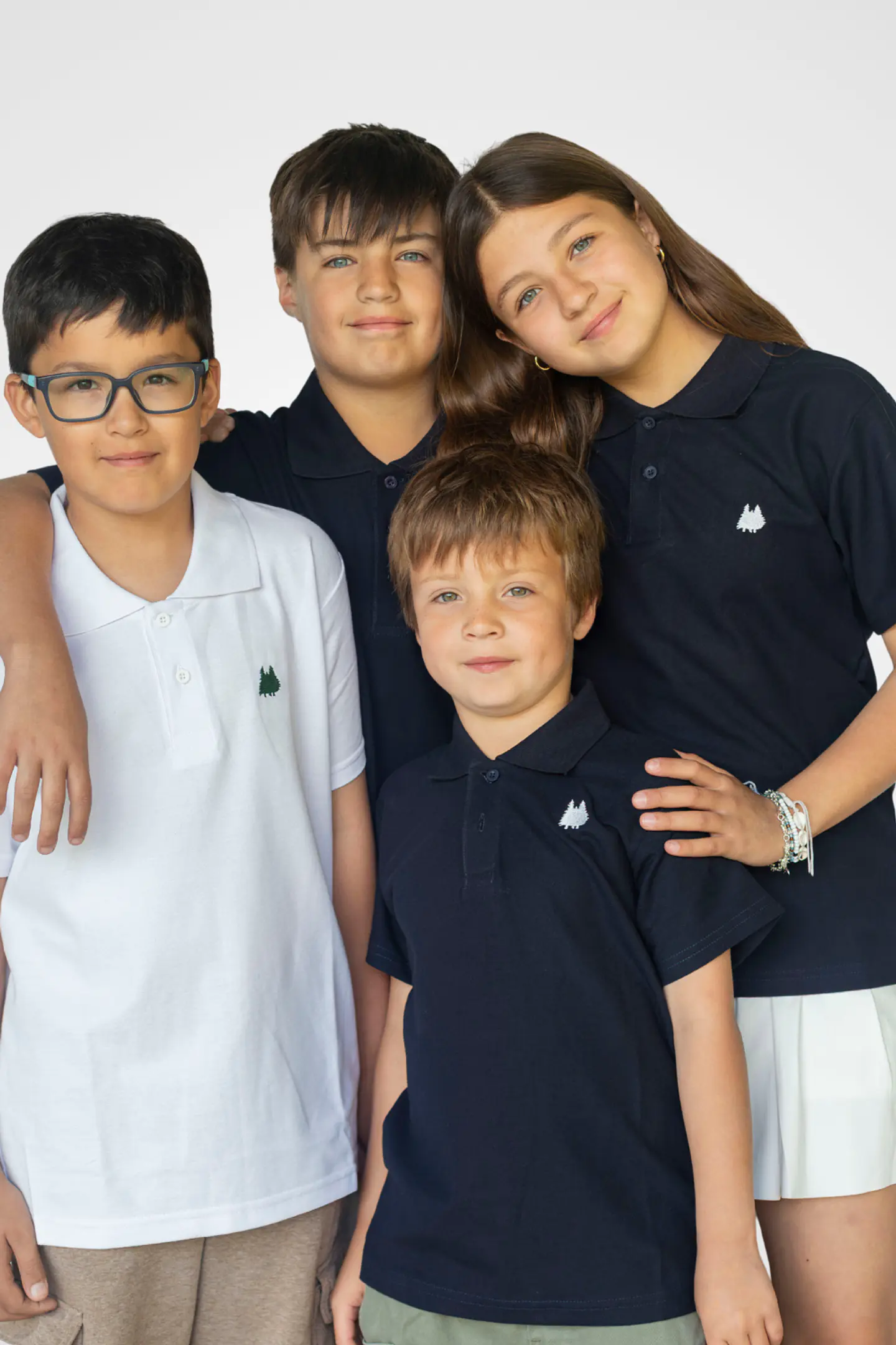 Polera golf de algodón niño piqué - Unisex 8