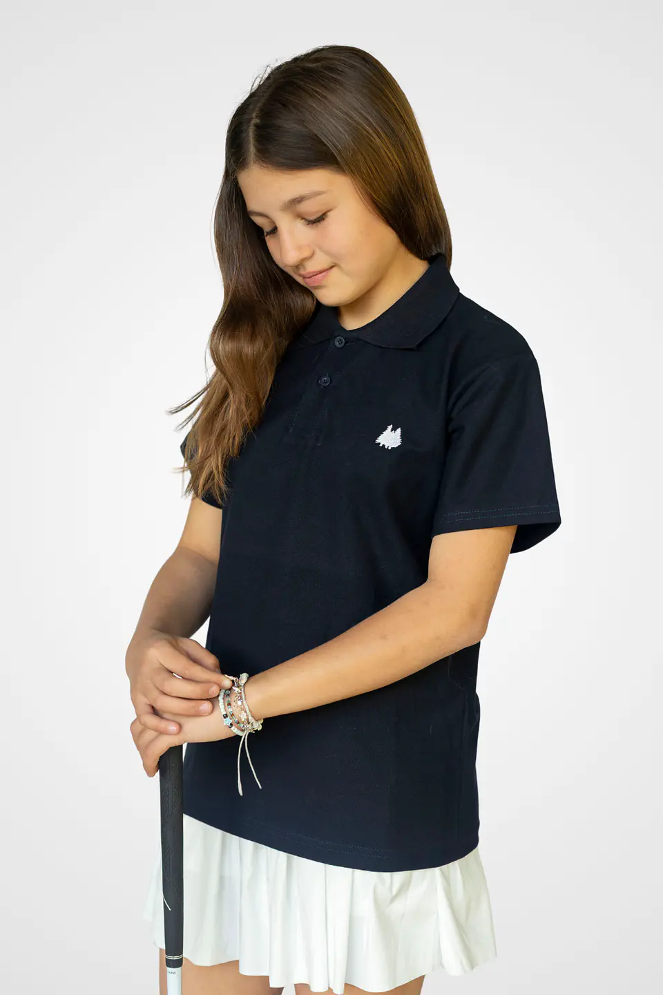 Polera golf de algodón niño piqué - Unisex 3