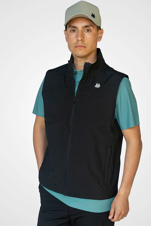 Chaqueta de golf 4-Way Stretch sin mangas – Hombre