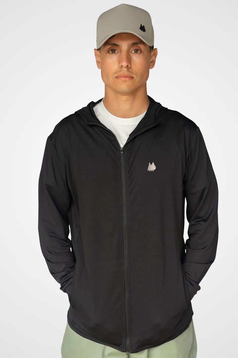 Polerón de golf microperforado con capucha – Hombre 3