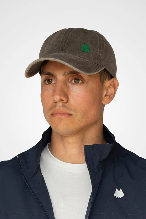 Jockey de algodón deslavado bordado - Unisex