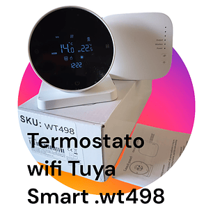 Termostato wifi Tuya Smart WT498