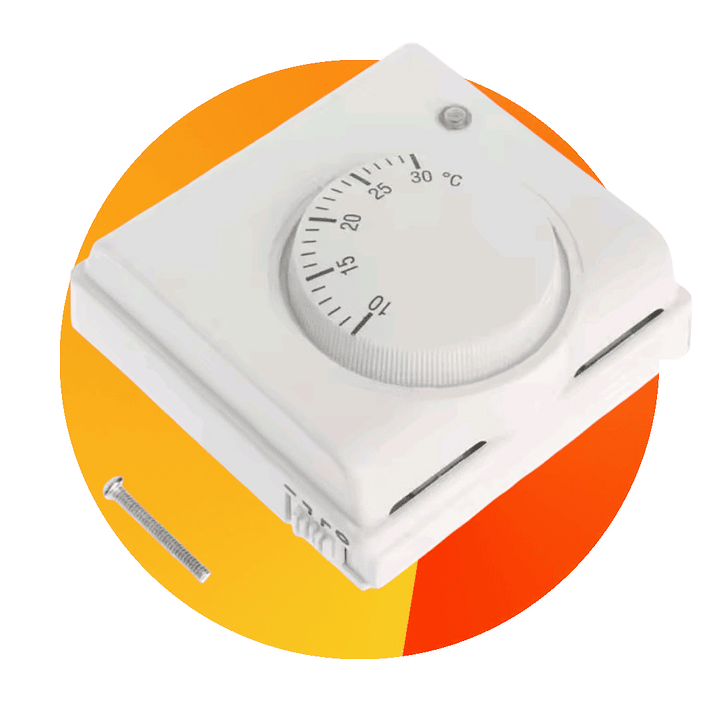 Termostato mecánico o análogo. 3