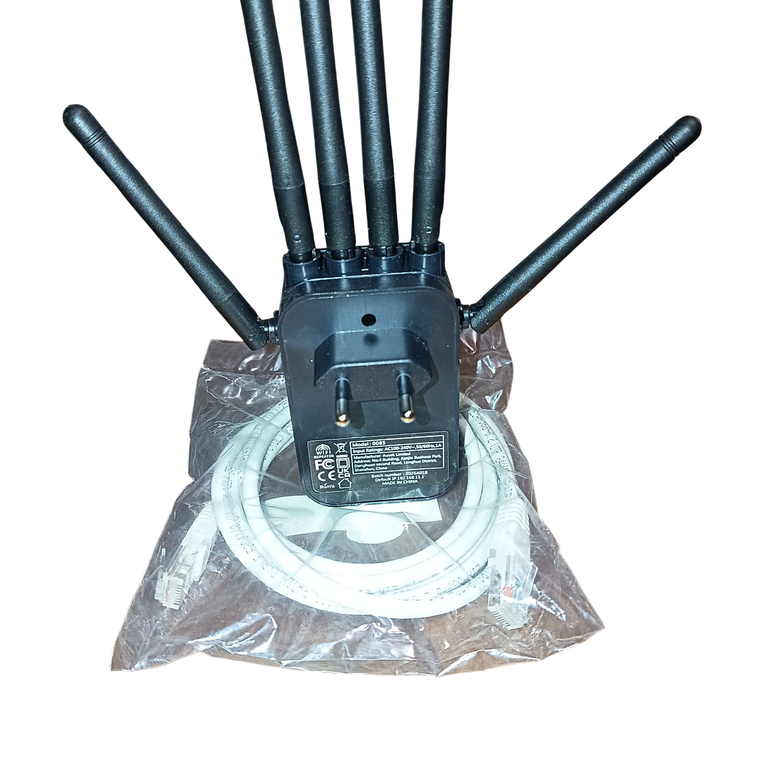 Repitidor wifi 2.4 ,5 G 1200 M  8