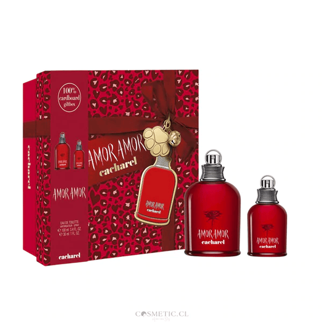 Estuche Amor Amor  Edt 50 Ml + 30 Ml 