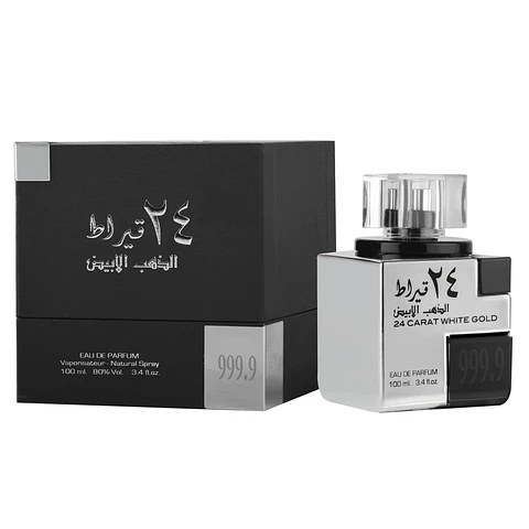 24 CARAT WHITE GOLD EDP 100 ML