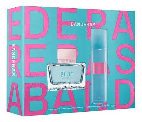 ESTUCHE BLUE SEDUCTION EDT 80 ML + DEO 150 ML 