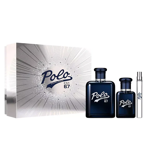 Set Gift Ralph Laurent Polo 67 miniatura de 20 ml+ perfume de 100 ml+ varilla de 10 ml. 