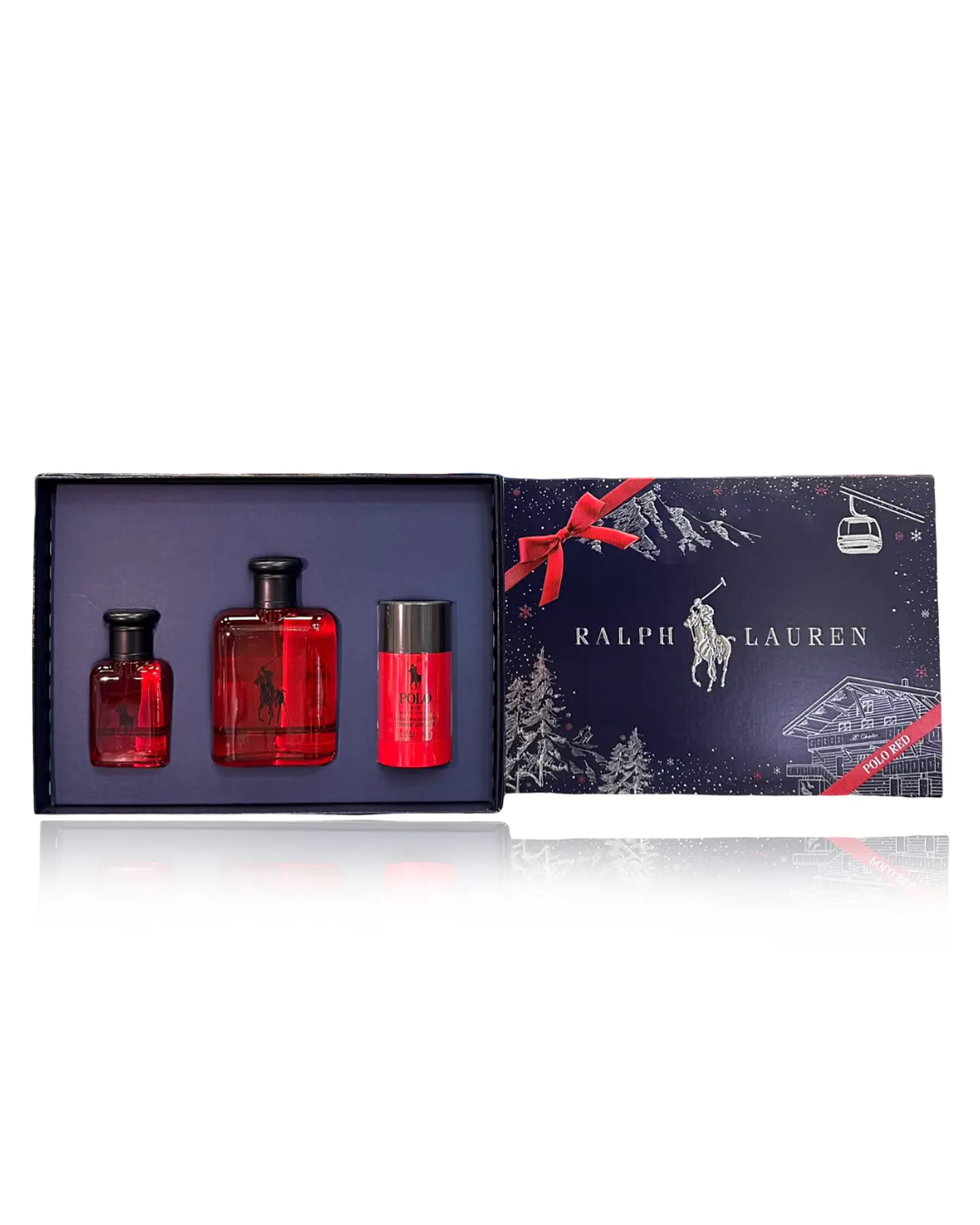 ESTUCHE RALPH LAUREN POLO RED EDT 125ML+40ML+SPRAY 1