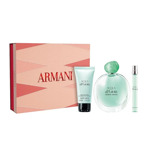 ESTUCHE ACQUA DI GIOIA 100ML EDP + 10 ML + BODY LOTION 